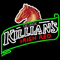 George Killians Irish Red Summer Beer Sign Neontábla