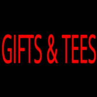 Gifts And Tees Red Neontábla