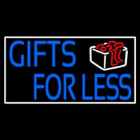 Gifts For Less With Logo Neontábla