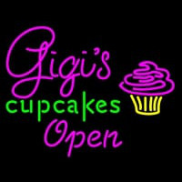 Gigi  Cup Cakes Neontábla