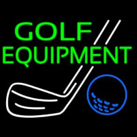 Golf Equipment Neontábla