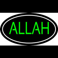 Green Allah Neontábla