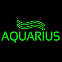 Green Aquarius Neontábla