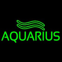 Green Aquarius Neontábla