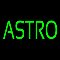 Green Astro Neontábla