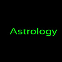 Green Astrology Neontábla