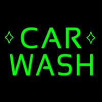 Green Car Wash Neontábla