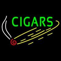 Green Cigars Neontábla