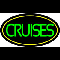 Green Cruises With Border Neontábla