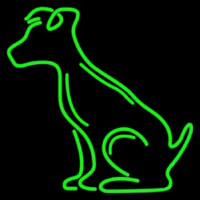 Green Dog Neontábla