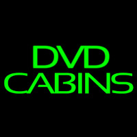 Green Dvd Cabins 2 Neontábla