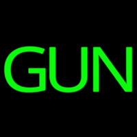 Green Gun Neontábla