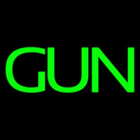 Green Gun Neontábla