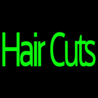 Green Hair Cuts Neontábla