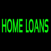 Green Home Loans Neontábla