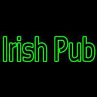 Green Irish Pub Neontábla