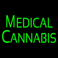 Green Medical Cannabis Neontábla