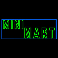 Green Mini Mart Neontábla