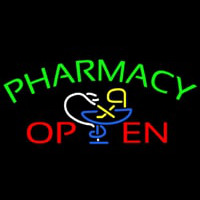 Green Pharmacy Open Neontábla