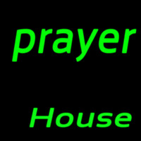 Green Prayer House Neontábla