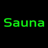 Green Sauna Neontábla