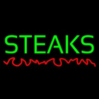 Green Steaks Neontábla