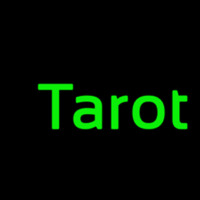 Green Tarot Neontábla