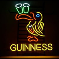 Guinness Irish Lager Ale Toucan Neon Sör Kocsma Kocsma Tábla