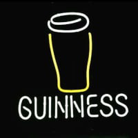 Guinness Üveg Logó Neontábla