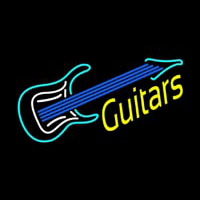 Guitar 2 Logo Neontábla