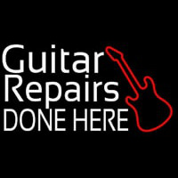 Guitar Repair Done Here 1 Neontábla