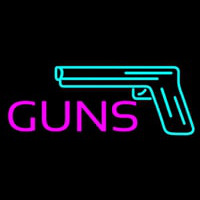 Guns Logo Neontábla