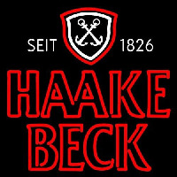 Haake Becks Beer Neontábla