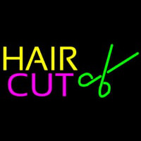 Hair Cut Logo Neontábla