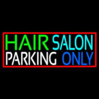 Hair Salon Parking Only Neontábla