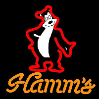 Hamms Red Beer Sign Neontábla