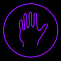 Hand Neontábla