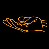 Hand Neontábla