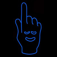 Hand With Smile Neontábla