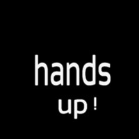 Hands Up Neontábla