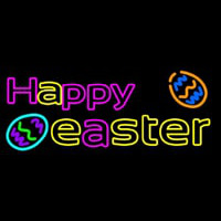 Happy Easter 2 Neontábla