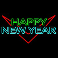 Happy New Year Logo 1 Neontábla