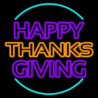 Happy Thanksgiving 1 Neontábla