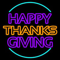 Happy Thanksgiving 1 Neontábla