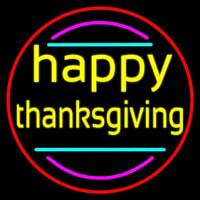 Happy Thanksgiving 1 Neontábla