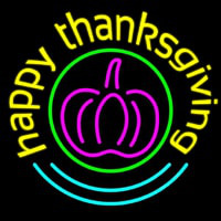 Happy Thanksgiving 2 Neontábla