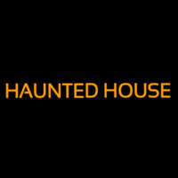Haunted House Neontábla
