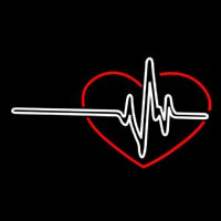 Heart Rate Neontábla