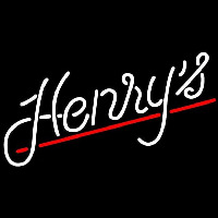 Henrys Logo Beer Sign Neontábla