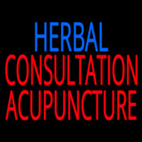 Herbal Consultation Acupuncture Neontábla